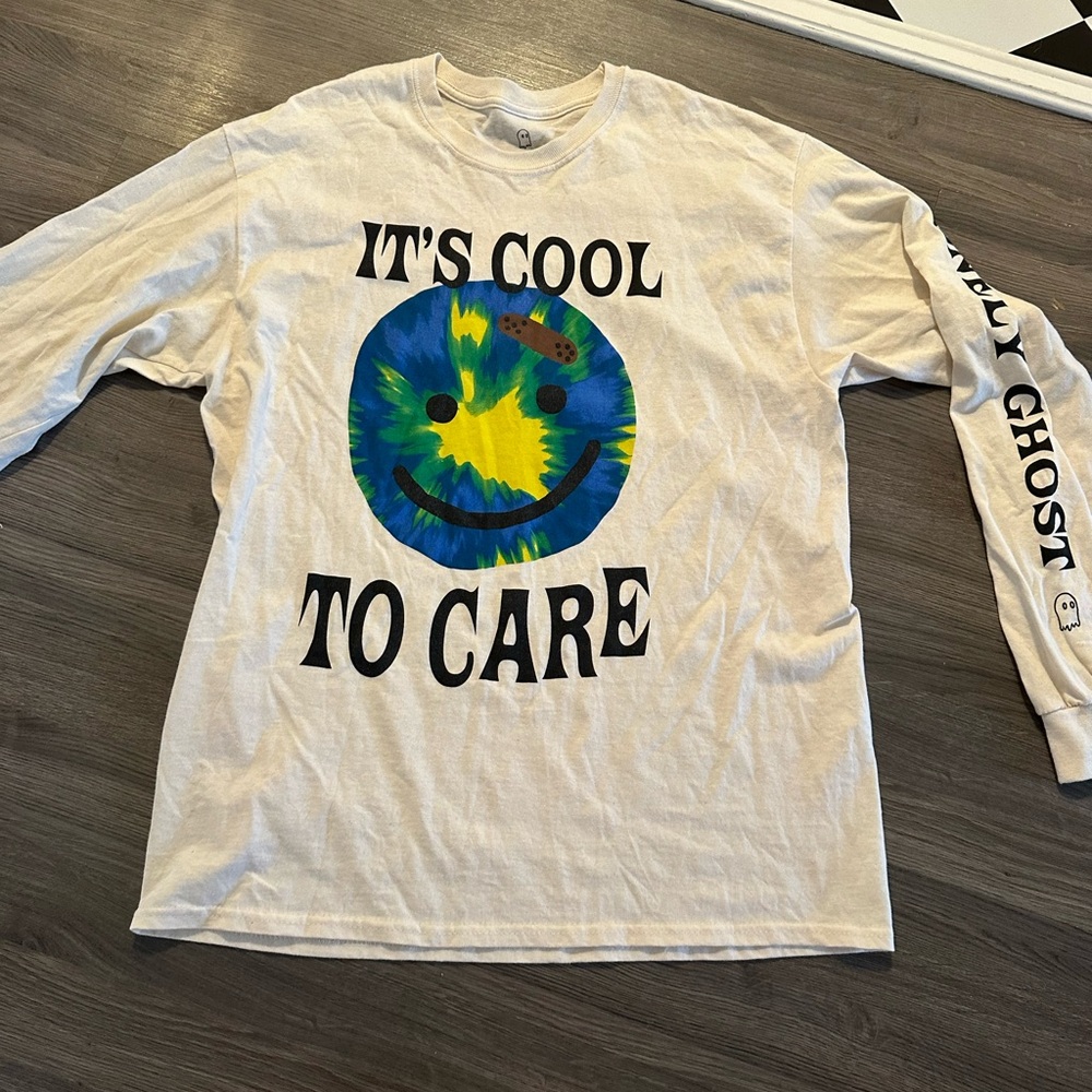 lonely ghost “it’s cool to care” long sleeve shirt